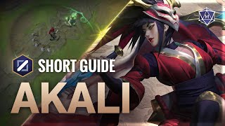 4 Minute Guide to Akali Mid  Mobalytics Short Guides [upl. by Holton]