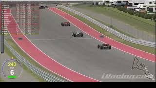 2024 iRacing F1Formula A Grand Prix Tour Championship  Round 19  COTA [upl. by Netsrik683]