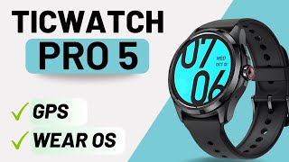 Smartwatch TICWATCH PRO 5 Review  Funções e Características [upl. by Assilaj400]