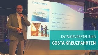 Costa Kreuzfahrten Katalogvorstellung amp Highlights 20172018 [upl. by Dnomsaj375]