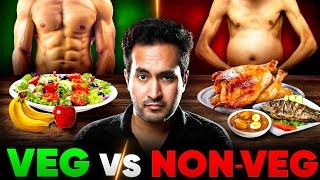 VEG vs NON VEG  Who is STRONGER amp will LIVE MORE [upl. by Adnomal]