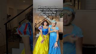 Hispanic moms stay roasting us 💀 hispanic princess halloweencostume comedyskits trendshorts [upl. by Favrot954]