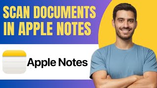 How To Use Apple Notes To Scan A Document Best Method [upl. by Ailadi73]