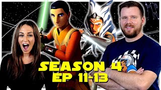 My wife watches Rebels for the FIRST time  Season 4 Episodes 1113 [upl. by Yrffej783]