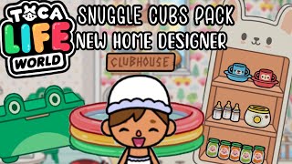 New Snuggle Cubs Baby Furniture Pack OUT NOW  New Update  Toca life world [upl. by Noiztneb]