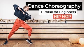 HIP HOP Dance Choreography Tutorial for Beginners  Free Dance Class at Home [upl. by Nnahsal]