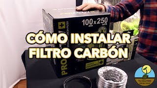 CÓMO INSTALAR FILTRO DE CARBÓN ACTIVO 🌬️ [upl. by Raval]