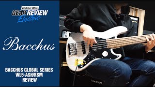 Bacchus Global Series WL5ASHRSM Review [upl. by Yliab]