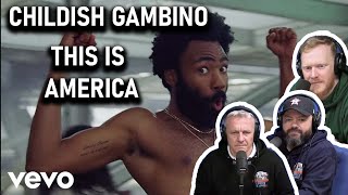 Childish Gambino  This Is America REACTION  OFFICE BLOKES REACT [upl. by Say]