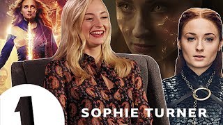 Sophie Turner 5 best GOT moments XMen Dark Phoenix and advice to her 13 year old self [upl. by Sedecrem]