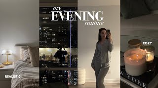 NIGHT ROUTINE 2024 my realistic 5 to 9pm evening cozy aesthetic self care [upl. by Gabbey]