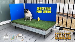 K9 Quick N Clean Potty Park [upl. by Imalda]