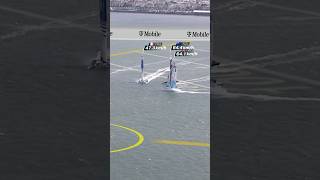 3 WAY Sailboat CRASH 😱 shorts [upl. by Ffoeg]