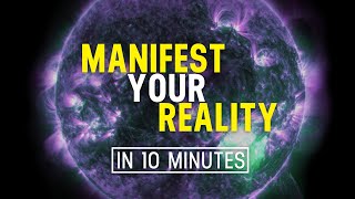 10 Minute Manifestation Meditation  Theta 55Hz Isochronic Tones  Powerful Visualisation [upl. by Anattar]