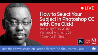 How to Select Your Subject in Photoshop CC with One Click [upl. by Anal510]