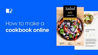 How To Make A Cookbook Online  Flipsnackcom [upl. by Aennyl]