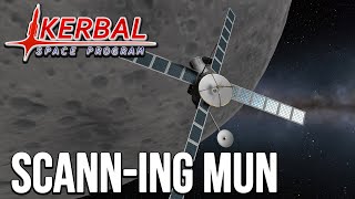 SCANSAT on Mun  KSP Career Mode Playthrough  2021  modded  ep 16 [upl. by Arakal]