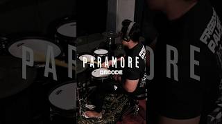 PARAMORE  DECODE 🔥🥁 shorts paramore drums [upl. by Paolina487]