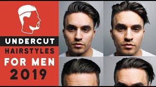 Unique Ways to Style Your Undercut  Mens 2019 Hairstyles [upl. by Aurelea304]