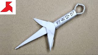 DIY  How to make KUNAI MINATO from A4 paper [upl. by Nwahsav618]