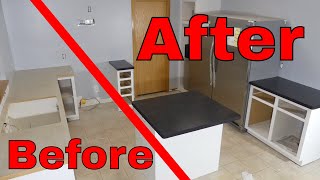 How To ReLaminate a Formica Countertop DIY Budget Weekend Project [upl. by Gemmell625]