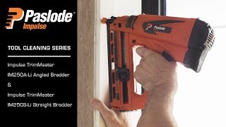 How to clean the Paslode TrimMaster Bradder [upl. by Ahsinan]