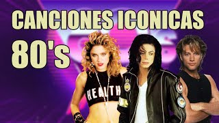 100 CANCIONES ICONICAS DE LOS 80s [upl. by Raual585]