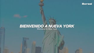 Taylor Swift  Welcome To New York Taylor’s Version Español  Lyrics [upl. by Goines]