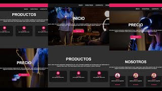 como HACER una PAGINA WEB bonita en HTML ✅ [upl. by Batty]