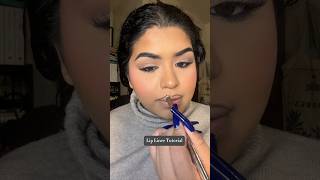 Lip Liner Tutorial lipliner brownlipliner fentybeauty lipcombo lips makeup fentybeauty [upl. by Udella]