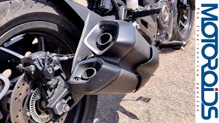 2019 Dominar exhaust note  Best sounding bike in its segment  Motoroids [upl. by Carin]