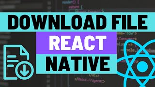 How to Download File Pause Resume and Save to File System for Expo React Native Apps [upl. by Ecniuq792]