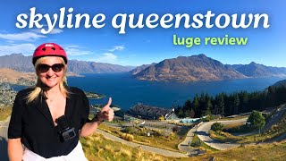 Skyline Queenstown Is The Luge Worth It [upl. by Ohploda]