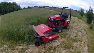 Steiner Rough Cut Mower In Action [upl. by Vanna]