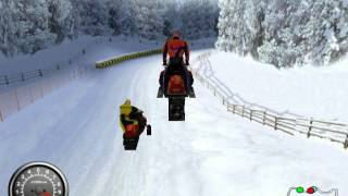 2000 Polaris SnoCross  Gameplay  PC [upl. by Assirram521]