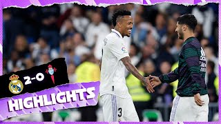 Real Madrid 20 Celta De Vigo  HIGHLIGHTS  LaLiga 202223 [upl. by Hamrah]