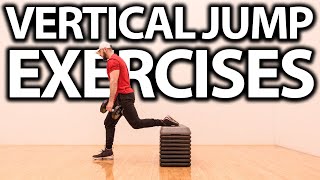 THE 5 BEST EXERCISES FOR VERTICAL JUMP WITH WEIGHTS [upl. by Riha843]