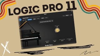 Logic Pro 11 Studio Piano [upl. by Aillij]