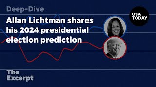 Allan Lichtman shares his 2024 presidential election prediction  The Excerpt [upl. by Navarro]