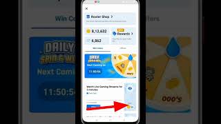 Rooter app coin hack 🤑  rooter app unlimited trick shorts [upl. by Alguire]