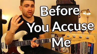 Before You Accuse Me  Beginner Blues Bass Lesson [upl. by Eenaj]