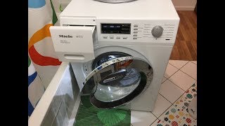 Miele WT1 Waschtrockner Washer Dryer WTF 130 WPM  Baumwolle Cottons 90 °C  Full Cycle [upl. by Aseret]