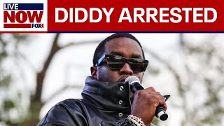 BREAKING Diddy arrested in NY after grand jury indictment per report  LiveNOW from FOX [upl. by Dincolo453]