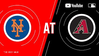 Mets at Dbacks  MLB Game of the Week Live on YouTube [upl. by Yenaled]