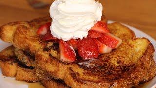 Fluffy Cinnamon French Toast  Best Recipe [upl. by Ennovart]