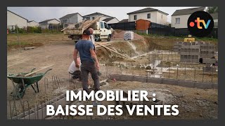 Immobilier bâtiment  les ventes de logements neufs en chute libre [upl. by Apple994]