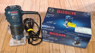 Bosch GKF 550  Tupia Laminadora  Abrindo a Caixa [upl. by Gaudette60]