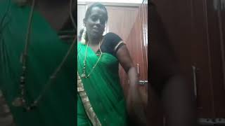 Tamil Aunty Low Hip Navel Dance Part1Vdo No6 [upl. by Nanete]