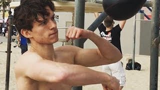 How Tom Holland Got Ripped To Play SpiderMan [upl. by Nanerb]