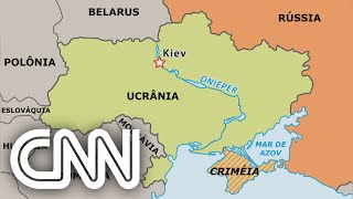 Conheça a história por trás da guerra na Ucrânia  JORNAL DA CNN [upl. by Ping]